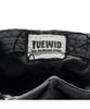 TUEWID Twd Hand Embroidery Wrinkled Ball Cap In Charcoal