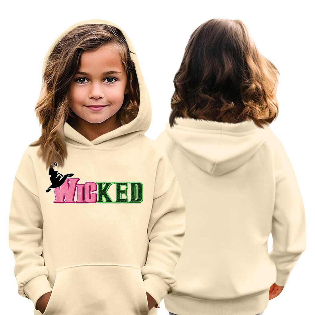 Kinder Hoodie Jungen und Mädchen Mode bedruckt Langarm Kapuzentasche Hoodie