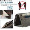 RFID Leather Flip Magnetic Cover For Samsung Galaxy A16 A15 A25 A35 A55 A14 A24 A34 A54 A 04 S A13 A23 A33 A53 A73 Wallet Case