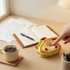 Cartoon Sandwich Shaped Toy Slow Rising Stress Relief Squeeze Toy for Kids and Adults Gift Decoration