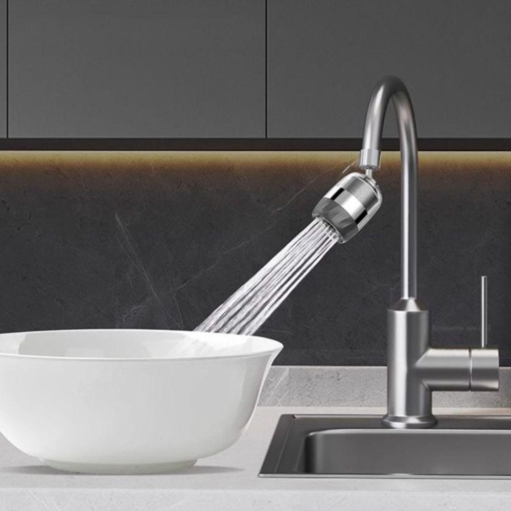 Stainless Steel Filter Kitchen Faucet Extender 3 Modes Faucet Bubbler Nozzle  Bathroom