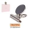 1 Boîte/12 Pièces Aimants Ronds Métalliques pour Réfrigérateur Clips Notes Murale Message Magnétique Pince Support Tableau Blanc Outils Magnétiques