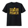 Solar Power Lightning Bolt T Shirt Electric Electricity Design Os4431 Vintage Stylish Slightly Stretched