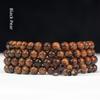 Black Rosewood Bracelet 108 PCs Ladies Bracelet Crafts Buddha Beads Rosary Rosewood Popular Jewelry Wooden Ornament