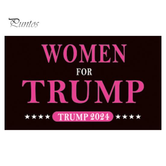 

Флаг Трампа 2024 года, уличный флаг кампании Трампа, армирование с четким узором, шитье предвыборного баннера с устойчивыми к ржавчине латунными втулками E