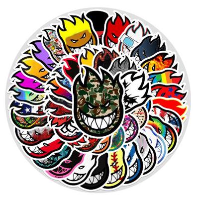 50 stuks zeer coole Spitfire-stickers Skateboardstickers Spitfire-sticker Surf Skate Scooter mobiele tabletsticker