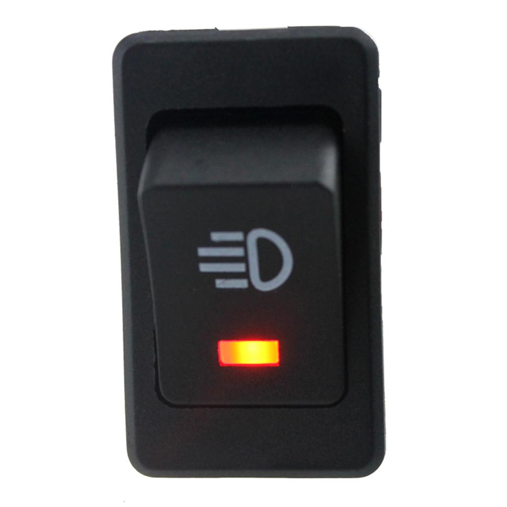 Fog Light Rocker Switch with LED 4 Pin for Car Truck Boat Marine Dash Dashboard