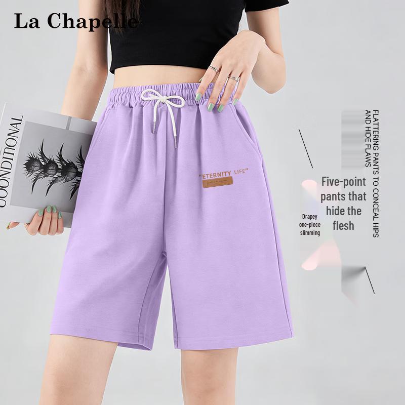 

La Chapelle Women s Casual Cotton Blend Bermuda Shorts M