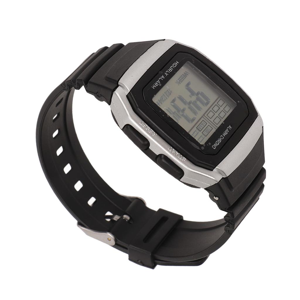 Sport Digital Watch Multifunction Shockproof Waterproof Retro Digital Chronograph Watch for Students Men