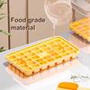 34/68 Compartments Ice Cube Mould Press Type With Lid Home Ice Box Ice Tool Freezer Ice Cube Maker Gifts