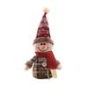 Cartoon Doll & Snowflake Plaid Christmas Tree Ornaments - Children's Holiday Gifts