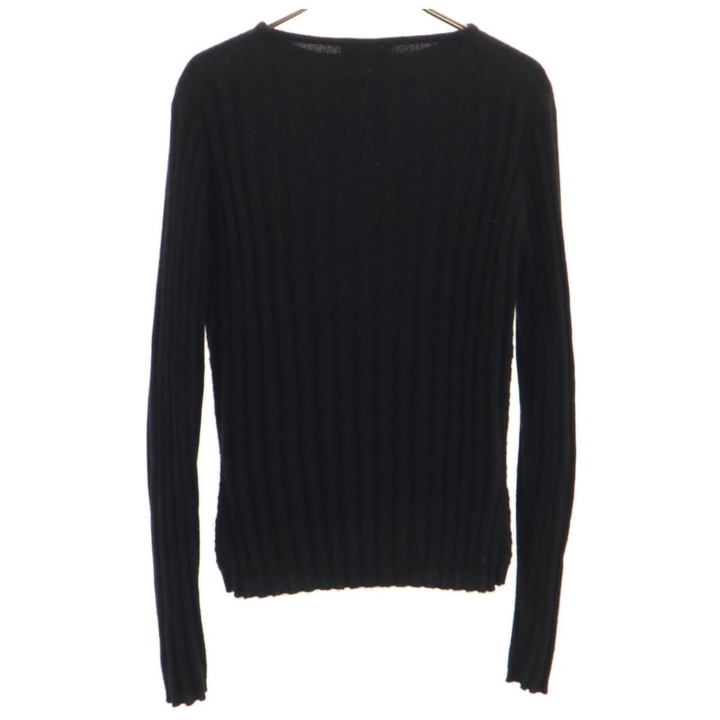 Givenchy 90s Cashmere Old Long Sleeve Sweater M Black Series Knit Women Used