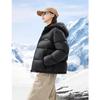 SNOWFLYING Unisex Hooded Down Jacket