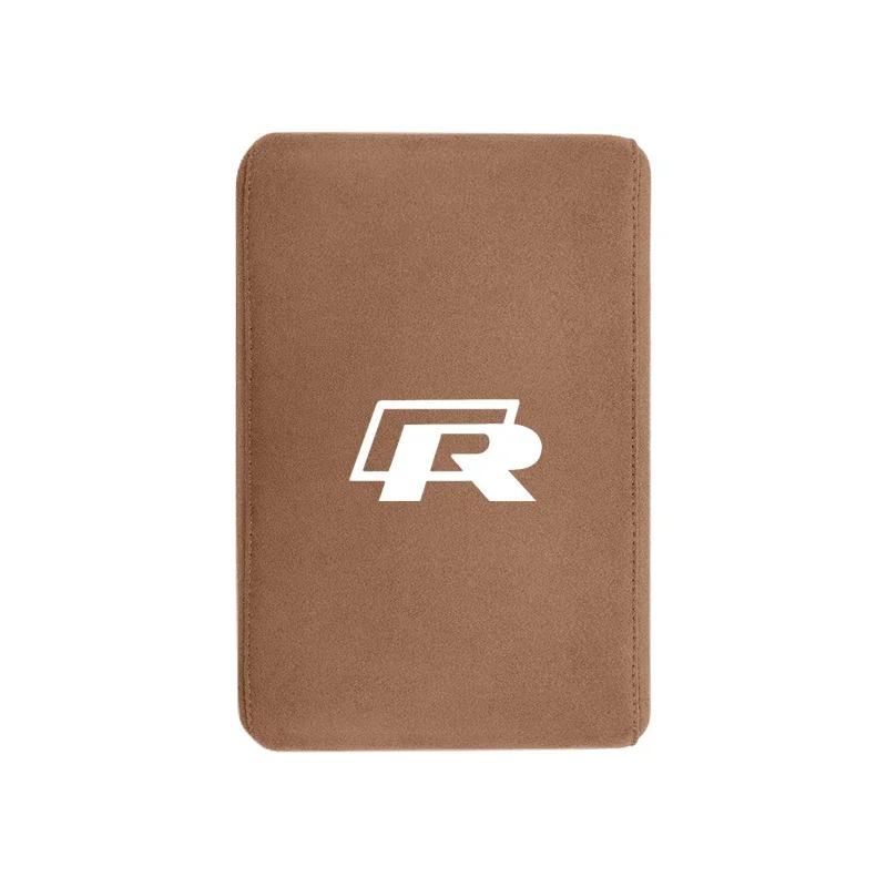 ·VW Car Armrest Mats Memory Foam Arm Rest Cushion Accessories For VW GTI Polo Golf Passat Scirocco Tiguan Jetta T-ROC Touareg CC Mo0