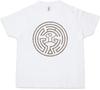 MAZE Kids Boys T-Shirt Westworld Labyrinth Circle Tattoo Head The