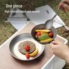 Pure Titanium Camping Cutlery Set: Fork, Spoon & Knife - Ideal for Outdoor Picnic & Travel