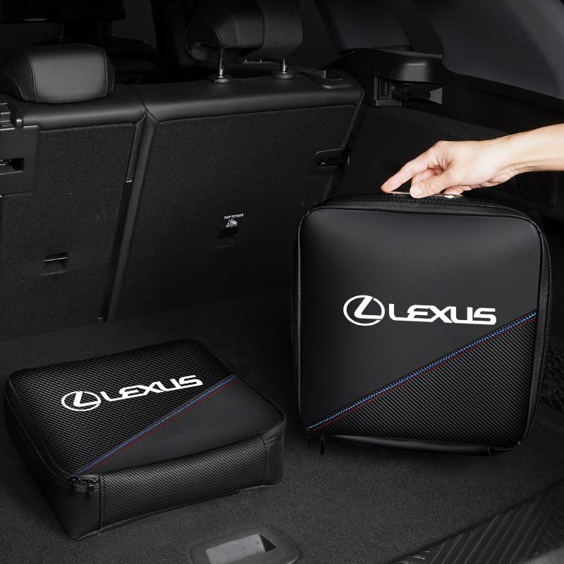 Car Charging Gun Storage Bag Auto Trunk Organizer Handbag For Lexus ES RX NX LS UX LM LX GX LC RZ IS CT GS RC HS SC TX LBX IS300