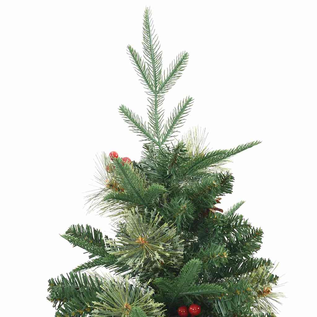 Artificial Foldable Christmas Tree Green 150 Cm PE and PVC