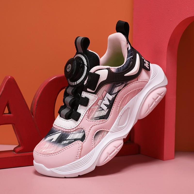 Girls '2026 New Internet Celebrity Hit Children's Running Sneakers Girls' Skipping Shoes Soft-soled Dad