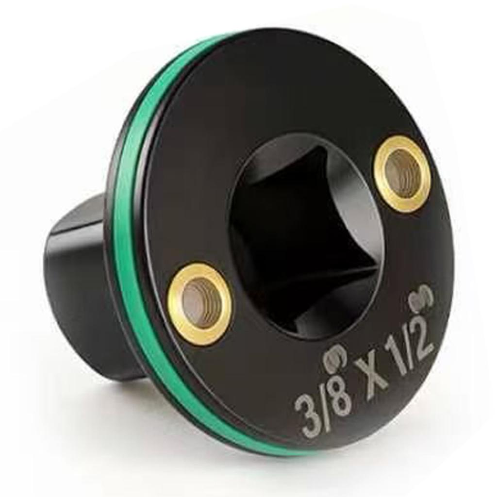 Low Profile Socket Adapter Set Magnet Stackable Drive Converter for Tight Spaces 3 8 to 1 2 1 4 to 3 8 1 2 to 3 4 3 4