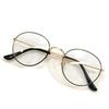 [MERRY PLEASURE] Sunglasses for Men and Women, UV Protection, Fashion Glasses, Round Glasses, Boston Style, Thin Frame, Thin Rim, Tinted Lenses