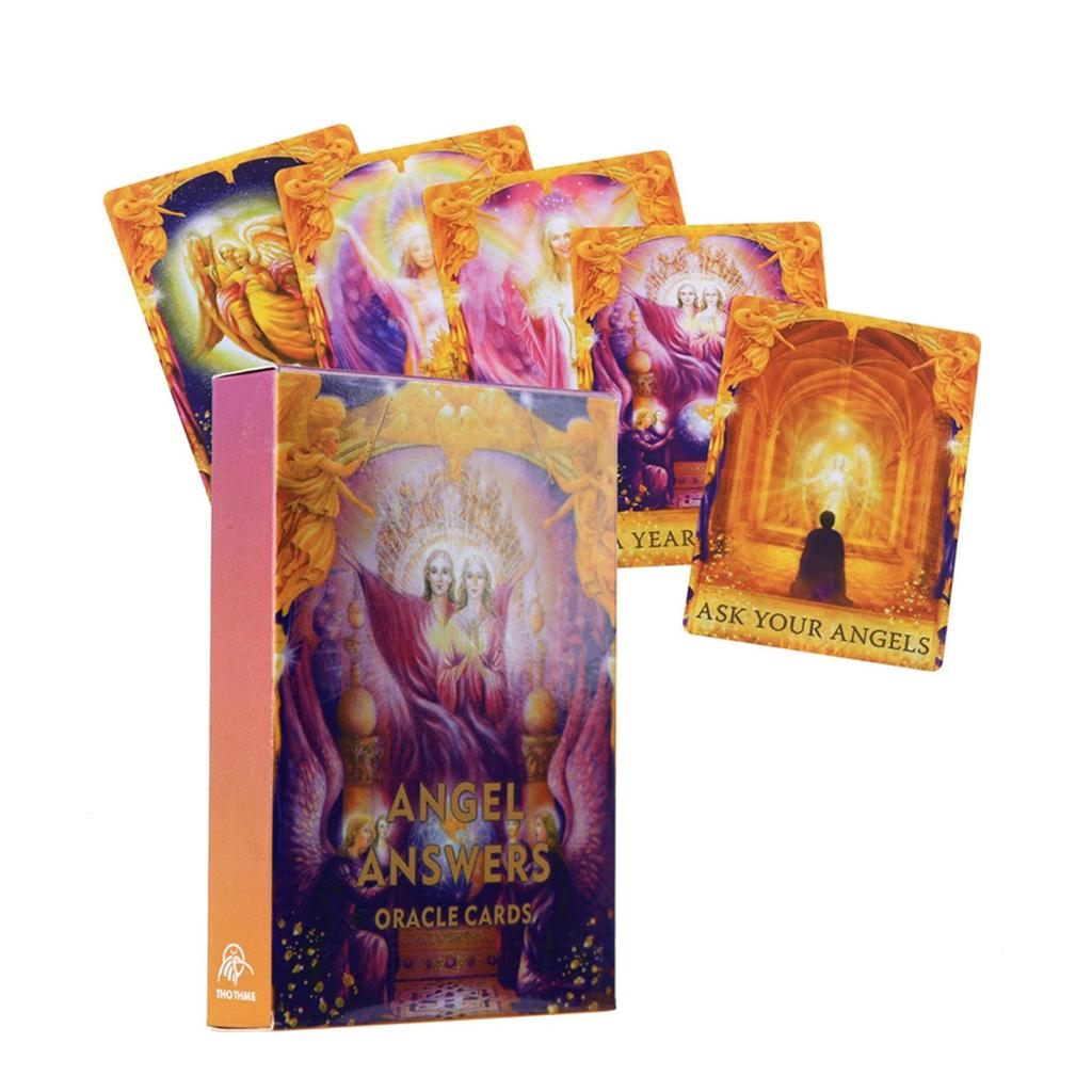 Buy Angel Answers Oracle Tarot Cards Fun Table Game for Party at affordable  prices — free shipping, real reviews with photos — Joom