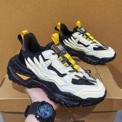 2025 nowe buty sportowe casual moda mecha buty taty mężczyźni modne buty celebryta internetowa buty do biegania buty sportowe mężczyźni