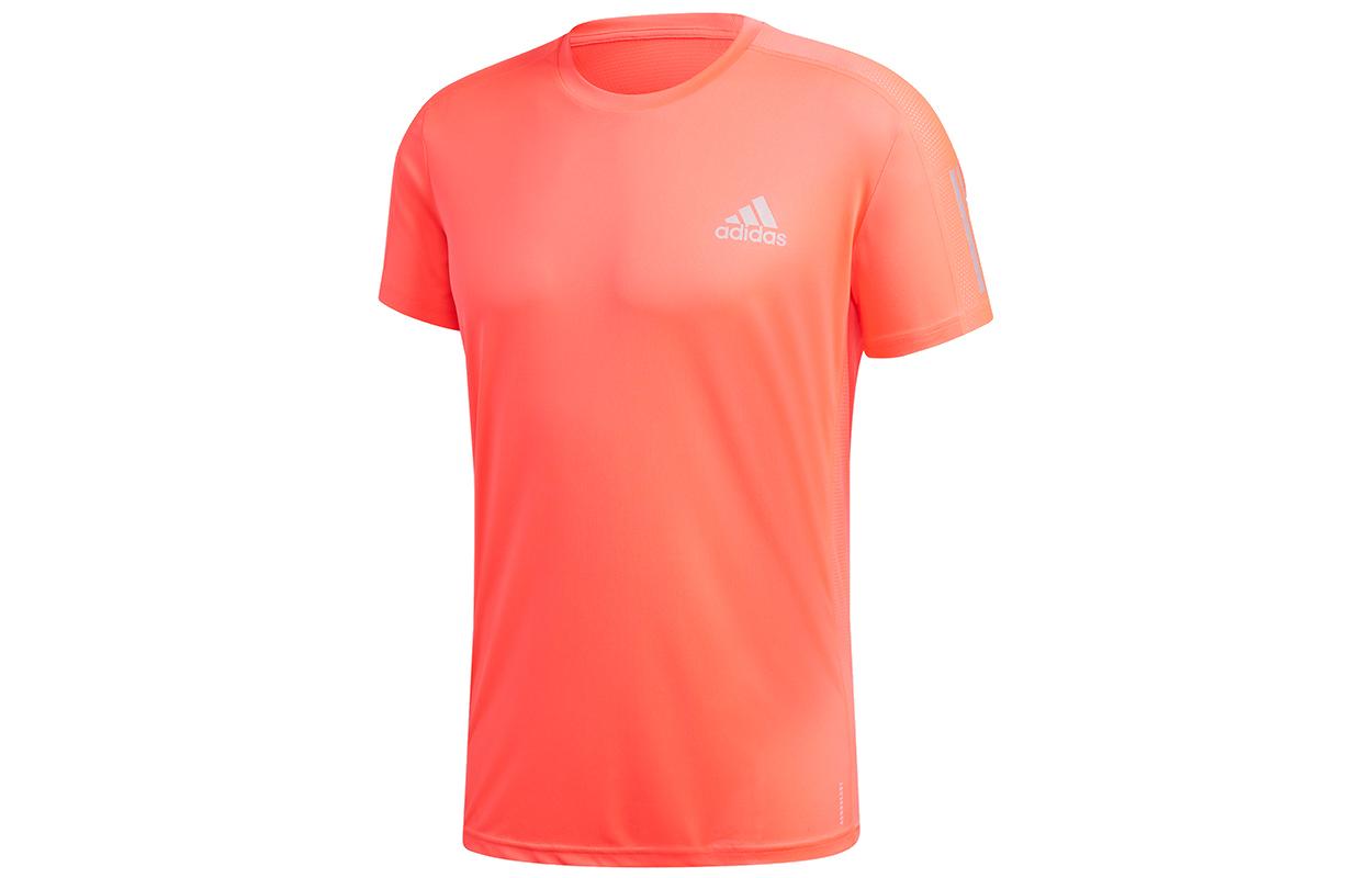 Adidas Own The Run Running T Shirt Men s Dark Pink FT1430 XS