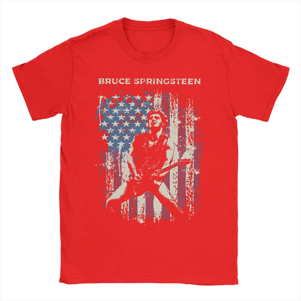 Bruce Springsteens Unisex T Shirt Music Amazing Tee Shirt Short Sleeve O Neck TShirt Cotton Classic Clothes