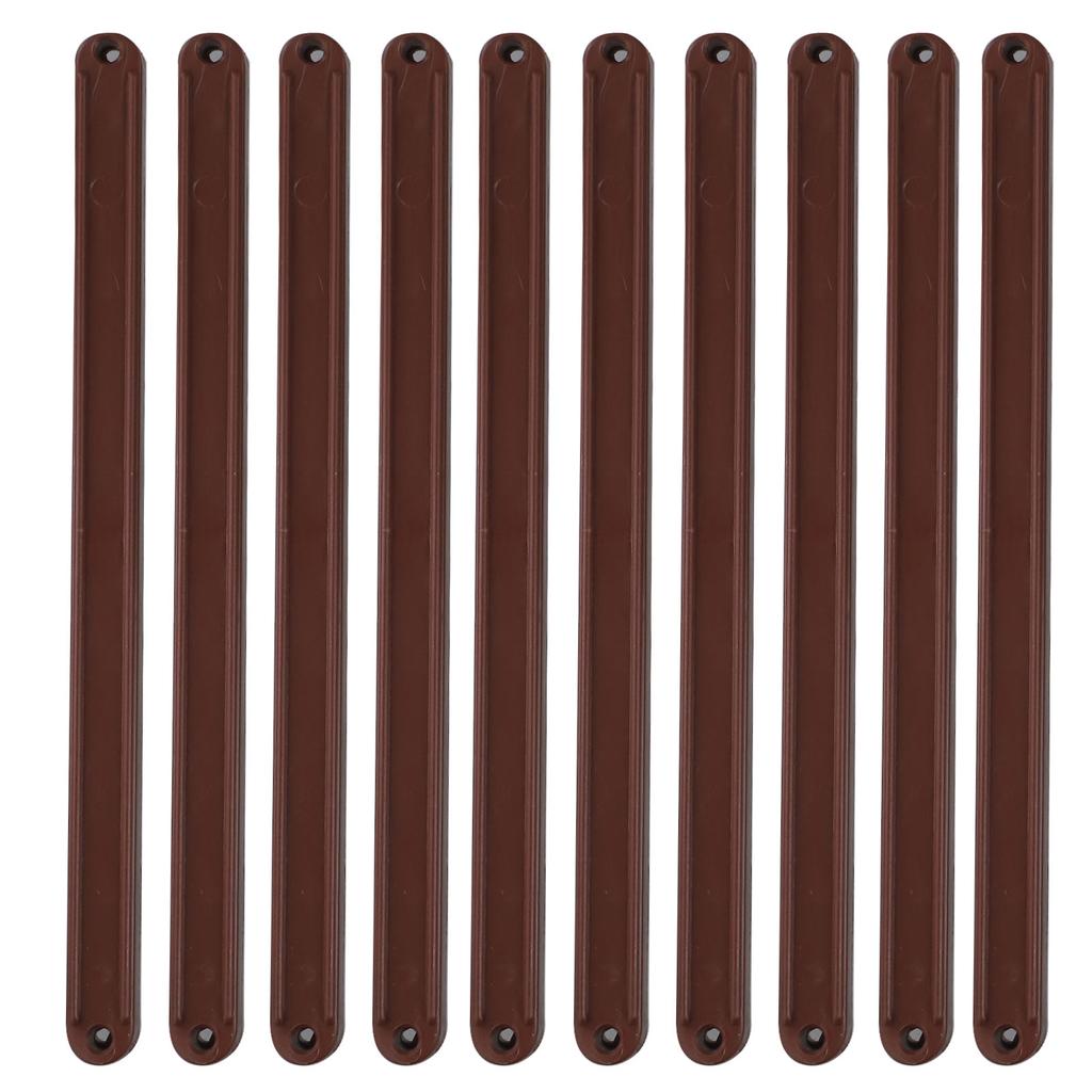 10Pcs Draw Rail Plastic Drawer Slides 180/235/298mm Draw Runners Replacement Drawer Runners Wardrobe Guide Rail