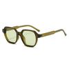 Luxury Classic Rivets Decorate Square Glasses Women Man Shades Outdoor Driving Traveling Eyeglass UV400