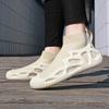 Calzini e scarpe traspiranti alla moda Scarpe sportive in tessuto a mosca tinta unita Scarpe per il tempo libero all'aperto da uomo e da donna Scarpe da tavolo 36-47