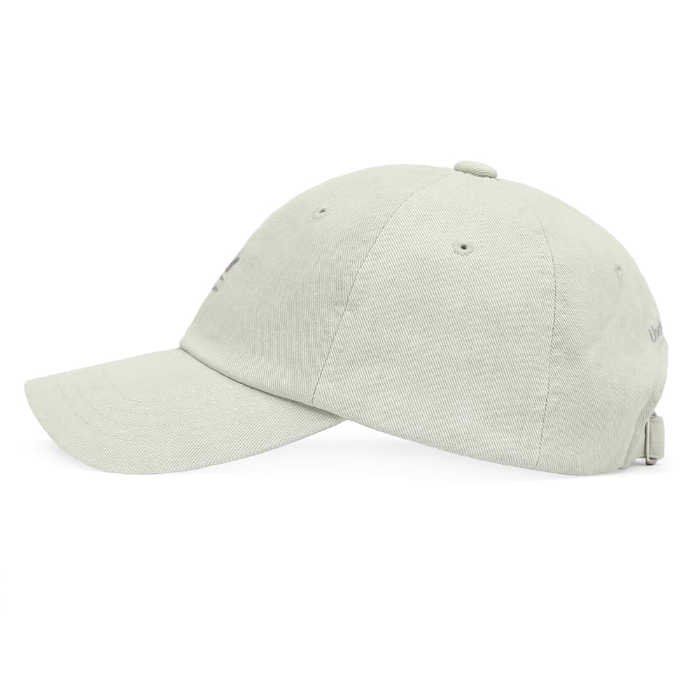 Classic Washed Cotton 4 Season Unisex Adjustable Size Daily One Size Basic Ball Cap UV Sun Production Hat Made in Korea [UNDERCONTROL] (MINT)