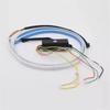 1.2m 12V Car Tailgate Strip Waterproof Brake Driving Turn Signal Light Blue+Red