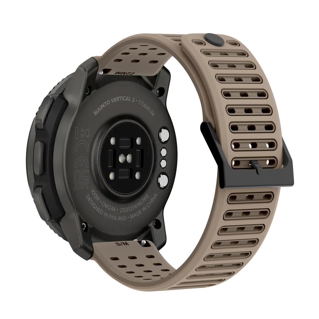 22mm Silikon-Armband für Suunto 5 9 Peak Pro/RACE S/Run/Ocean 1:1 Offizielles Uhrenarmband Für Suunto Vertical 2 Armband