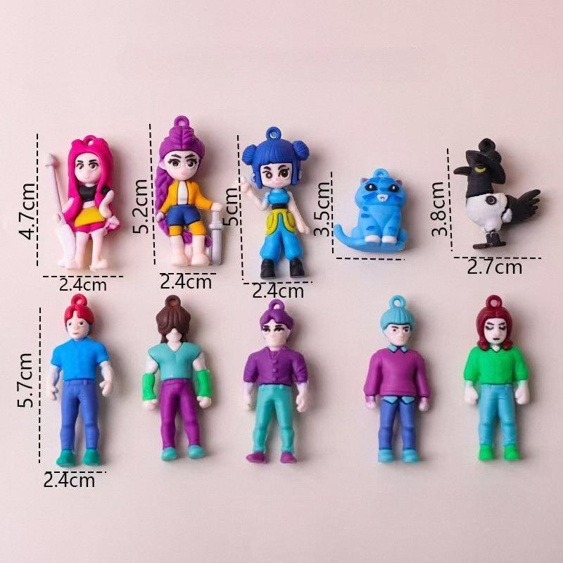 Koreaanse Heks Meisjesgroep Verzamelspeelgoed PVC Blinde Doos Prikgat Verrassingsspeeltje voor Kinderfeestjes en Leuke Spelletjes duiveljager