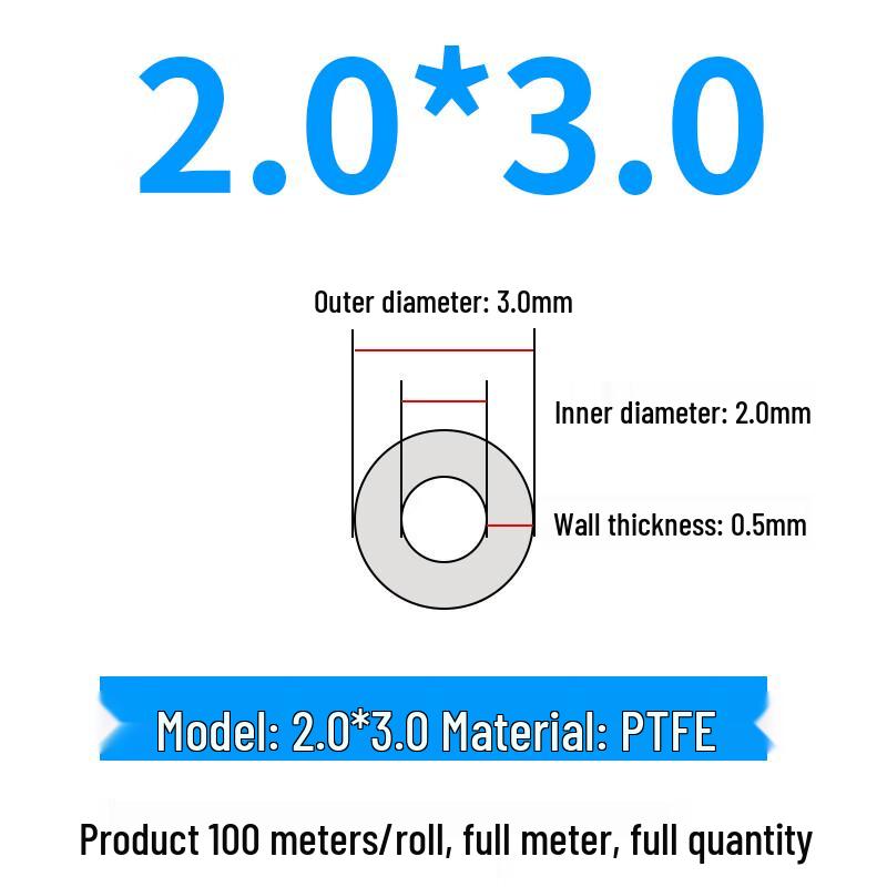 High-Temperature PTFE Tube