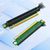 PCIE3.0 X16 to X16 90 Degree Adapters Risers Card PCIExpress for Small 1U Computer Servers Special Chassises