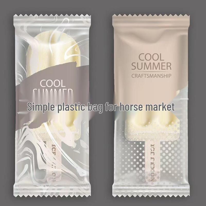 Manual Ice Cream Packaging Machine with Food-Grade Disposable Popsicle Sticks