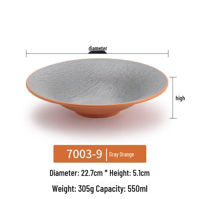 Japanese Melamine Douli Noodle Bowl