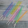 Ins Style Gradient Rainbow Candle Birthday Party Colorful Slender Straight Cake Decoration Pencil Candle