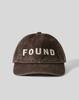 HUMAN N CAT Found Bold Washed Vintage Ball Cap [Brown]