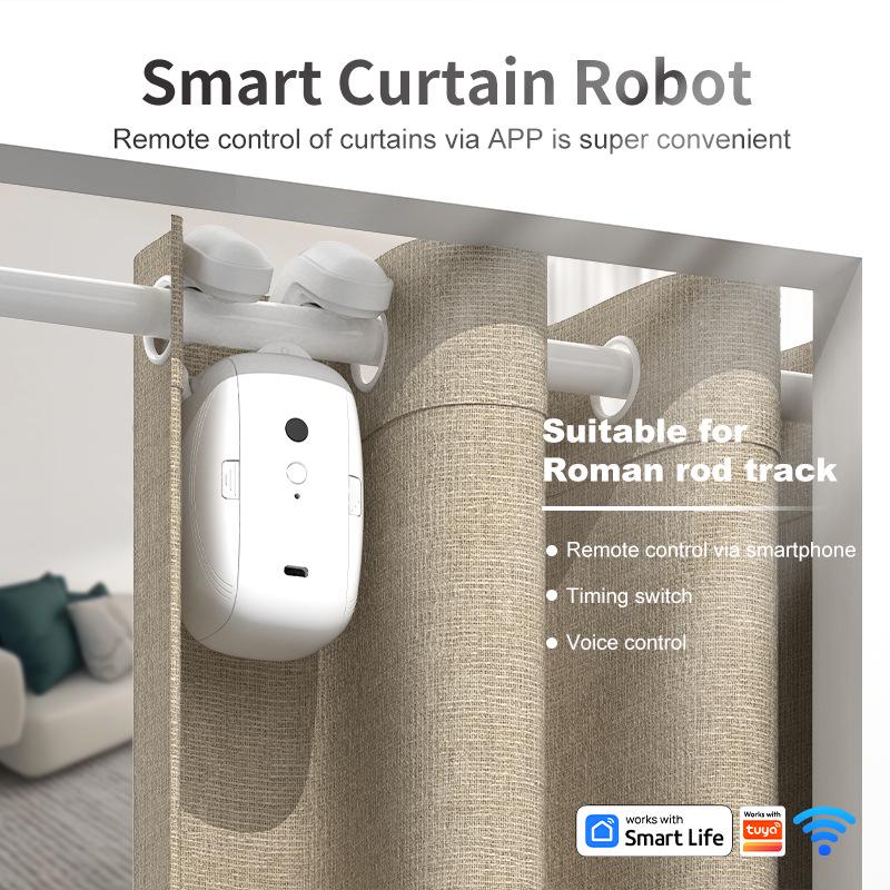 Smart WiFi Curtain Motor: Voice-Controlled Electric Curtain Companion