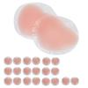 10 Pairs Silicone Nipple Cover Soft Breast Sticker Strapless Breast Paste SelfAdhesive Nude Bra