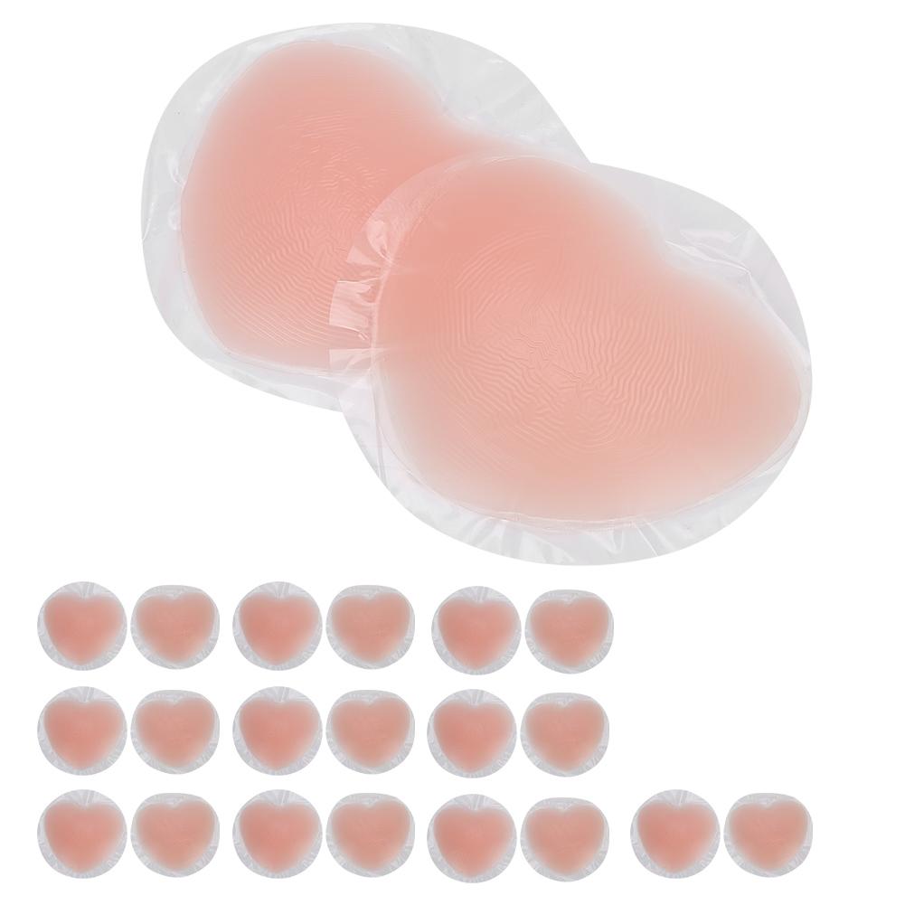 10 Pairs Silicone Nipple Cover Soft Breast Sticker Strapless Breast Paste SelfAdhesive Nude Bra