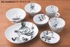 MOOMIN Rice Hattifattener Microwave and Dishwasher Moomin Nordic Day Wedding Made in "Bob Foundation" Bowl, Large, Design, Safe, Merchandise, Style,