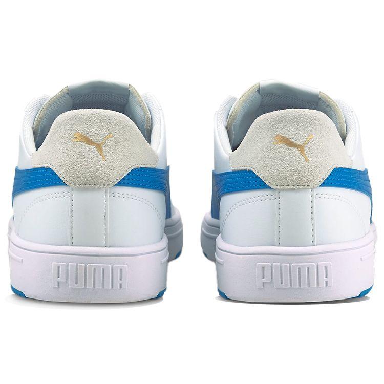 Puma Serve Pro Lite Low Top Skate Shoes Unisex Sneakers White Blue 374902-10
