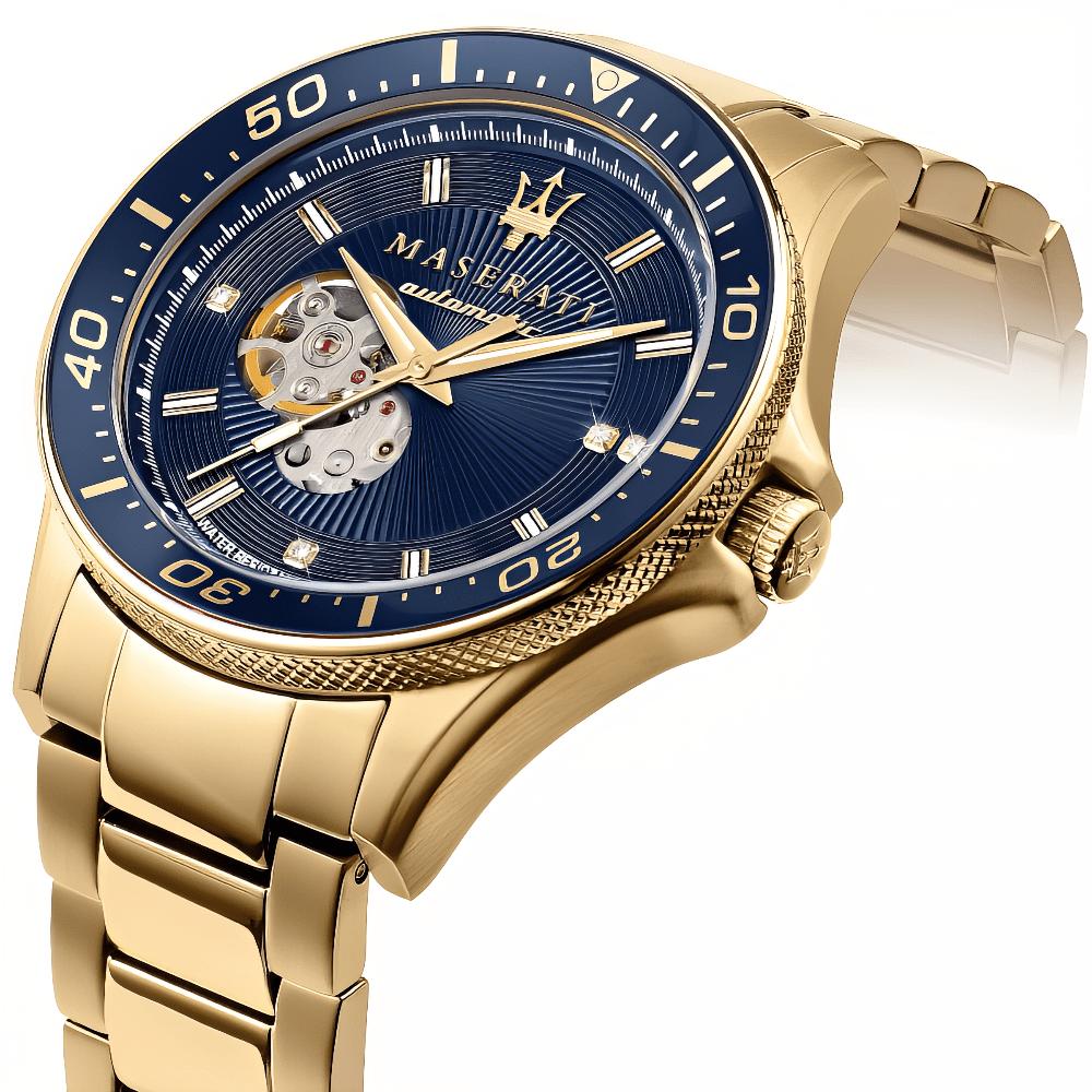 Maserati R8823140004 Automatische Herrenuhr mit Diamantzifferblatt Limitierte Auflage