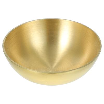 Weihwasserschale Buddhistische Wasseropfer Messingschale Stabil Flach Glatt Geschirr Aufbewahrung Essen Snacks Elegantes Ornament