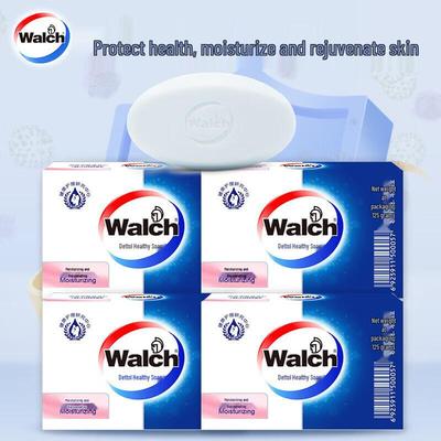 Walch Natural Plant Extract Bath Soap, 125g X 4 Pack